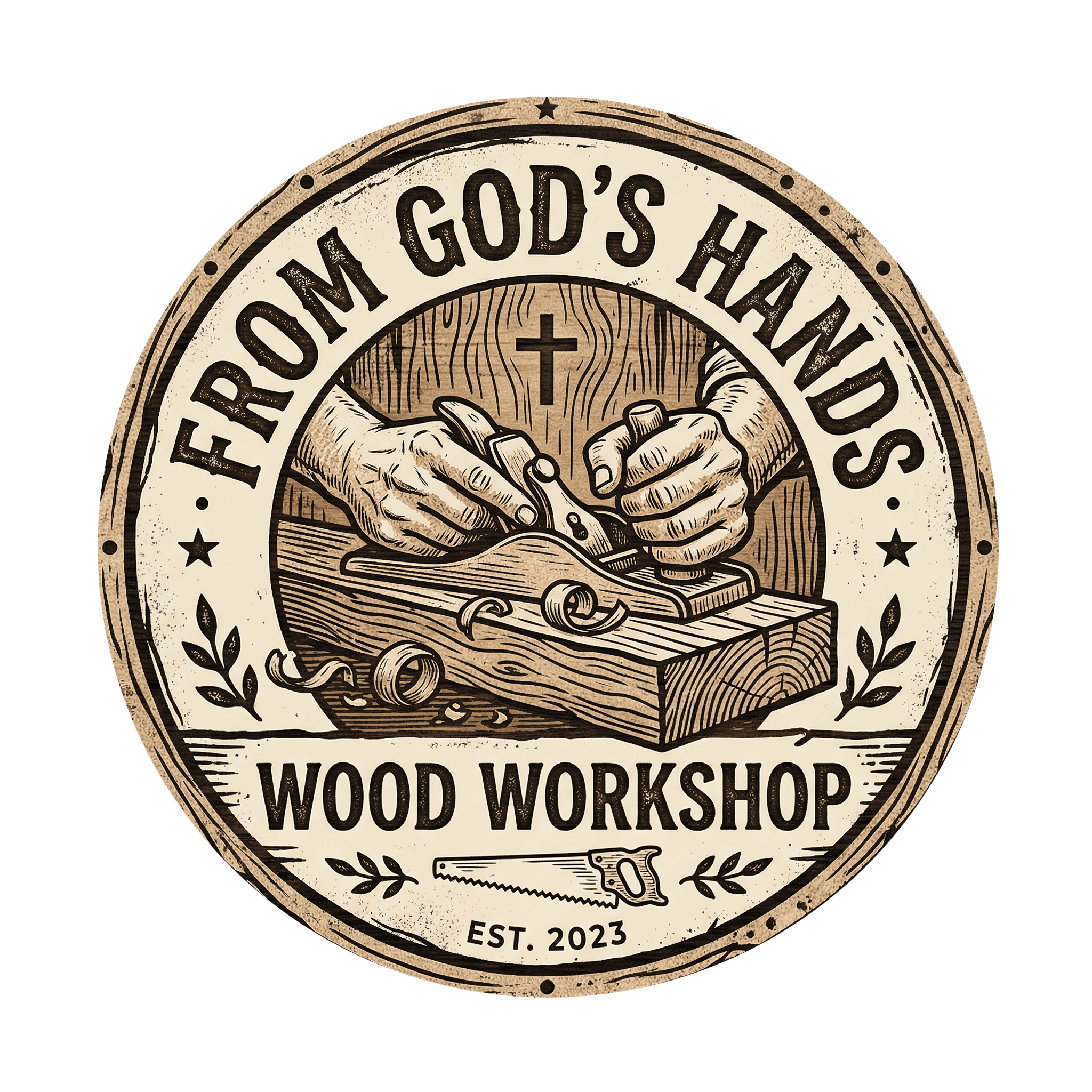 From God's Hands Logo